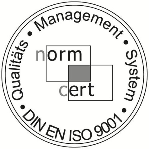 DIN EN ISO 9001 zertifiziert