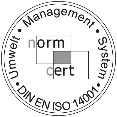 DIN EN ISO 14001 zertifiziert